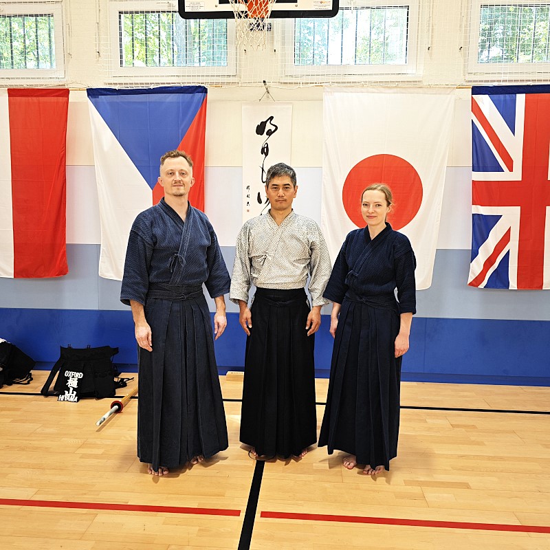 Seminarium kendo z Sensei Yasuyuki Hiyama 7 dan Kyoshi Frydek-Místek